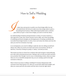 Falling into Flowers: A Step-By-step Guide to Today's Modern Wedding Business - FlowerBox